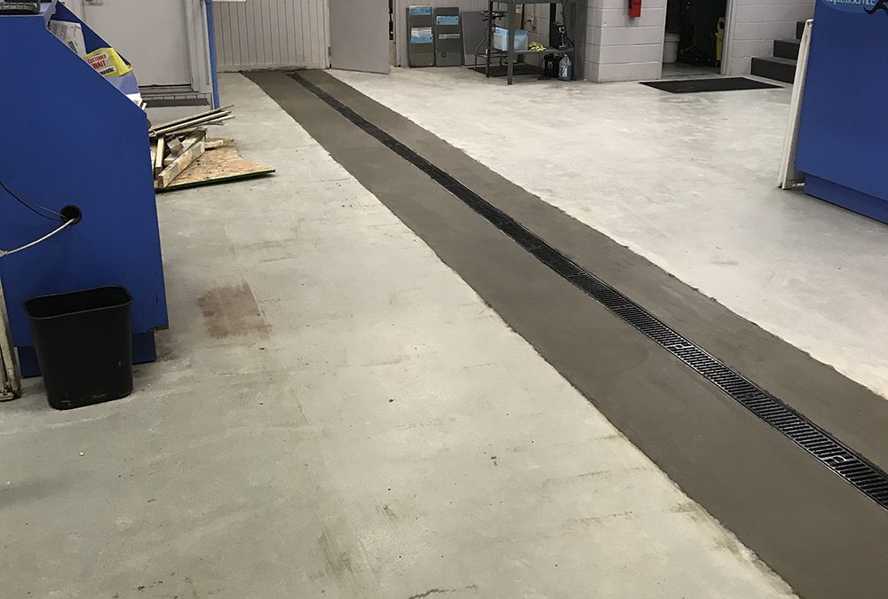 Trench Drain Installation