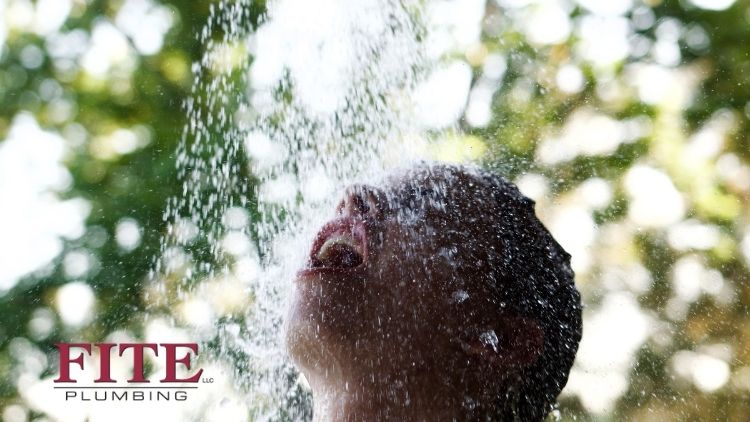 How Delicious is an Outdoor Shower?